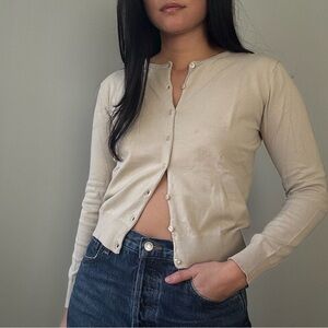 Tan Cardigan